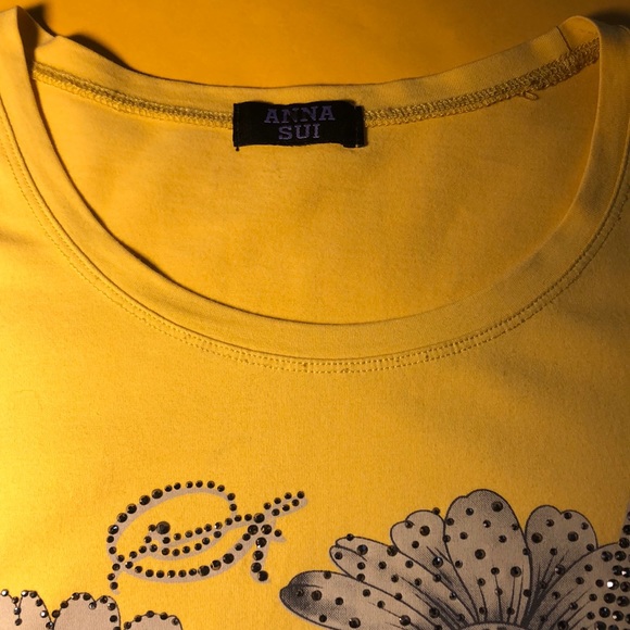 Anna sui short sleeve cotton T-Shirt - Picture 4 of 8